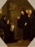 Champaigne Philippe de Scene from the Life of St Benedict. The Poisoned Cup of Wine  - Hermitage